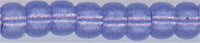 8-0649   Dyed Violet Silver Lined Alabaster  8° Seed bead