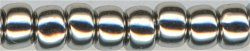 8-0711-t  Nickel Plated Silver 8° Seed bead