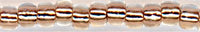 8-0740-t   Copper Lined Crystal  8° Seed bead