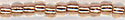 8-0740-t   Copper Lined Crystal  8° Seed bead