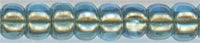 8-0990-T  Gold Lined Aqua  8° Seed bead