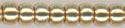 8-1052   Galvanized Gold  8° Seed bead