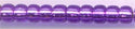 8-1344  Transparent Silver Lined Purple  8° Seed bead