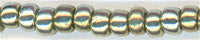 8-1865  Opaque Smoke Grey Luster  8° Seed bead