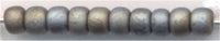 8-2002  Matte Metallic Silver Gray  8° Seed bead