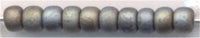 8-2002  Matte Metallic Silver Gray  8° Seed bead