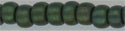 8-2066   Matte Metallic Dark Green Iris  8° Seed bead