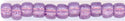 8-210   8-pft  Permanent Finish Silverlined Milky Amethyst  8° Seed bead