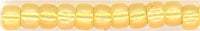 8-2110-pft   Permanent Finish Semi Matte Ceylon Buttercup  8° Seed bead