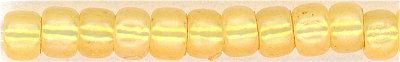 8-2110-pft   Permanent Finish Semi Matte Ceylon Buttercup  8° Seed bead