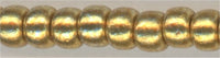 8-4202   Duracoat Galvanized Gold  8° Seed bead