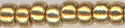 8-4203  Duracoat Galvanized Gold 8° Seed bead
