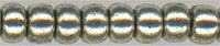 8-4221  Duracoat Galvanized Light Pewter  8° Seed bead