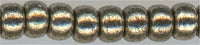 8-4222  Duracoat Galvanized Pewter  8° Seed bead