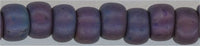 8-f463-t  Matte Raku Plum/Blue Iris  8° Seed bead