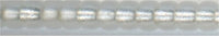 11-0001-f  Matte Silver Lined Crystal  11° Seed bead