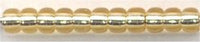 11-0003  Silver Lined Straw Gold  11° Seed bead