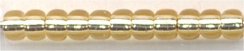 11-0003  Silver Lined Straw Gold  11° Seed bead