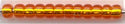 11-0007  Silver Lined Yellow Orange  11° Seed bead