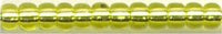 11-0014  Silver Lined Chartreuse  11° Seed bead
