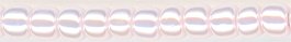 11-0126-t  Opaque Baby Pink Luster   11° Seed bead