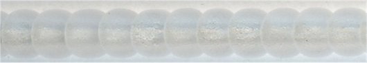 11-0131-f  Matte Crystal  11° Seed bead