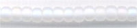 11-0131-fr    Matte Crystal AB  11° Seed bead