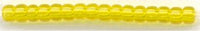 11-0136  Transparent Yellow  11° Seed bead