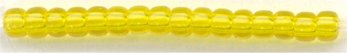 11-0136  Transparent Yellow  11° Seed bead