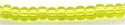 11-0143  Transparent Chartreuse  11° Seed bead
