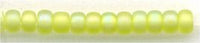 11-0143-fr    Matte Transparent Chartreuse AB  11° Seed bead