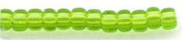 11-0144  Transparent Light Green  11° Seed bead