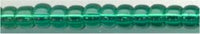 11-0147  Transparent Emerald  11° Seed bead