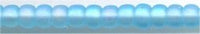 11-0148-fr    Matte Transparent Aqua AB  11° Seed bead