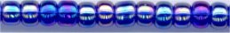11-0177  Transparent Blue Oil  11° Seed bead