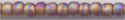 11-0177-f-t   Frosted Transparent Rainbow Plum  11° Seed bead