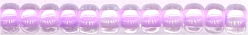 11-0222  Color Lined Light Purple  11° Seed bead