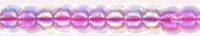 11-0264   Raspberry Lined Crystal AB   11° Seed bead