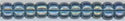 11-0305  Montana Blue Gold Luster   11° Seed bead