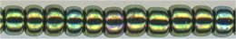 11-0508-t   Metallic Moss Green   11° Seed bead