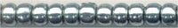 11-0565-pf-t  Permanent Finish Galv Metalic Blue Slate  11° Seed bead