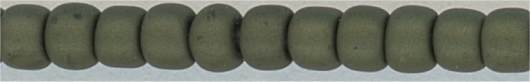 11-0617-t   Matte Dark Olive  11° Seed bead