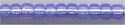 11-0649  Dyed Violet Silver Lined Alabaster  11° Seed bead