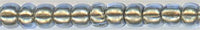 11-0992-t   Gold Lined Light Montana Blue  11° Seed bead
