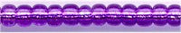 11-1344  Transparent Silver Lined Purple  11° Seed bead