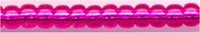11-1436  Transparent Silver Lined Raspberry  11° Seed bead