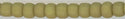 11-1624F-t    Opaque Frosted Pea Green Soup  11° Seed bead