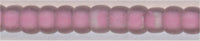 11-1931   SF Light Raspberry Lined Crystal  11° Seed bead