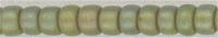 11-2033   Matte Opaque Light Olive Luster  11° Seed bead