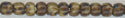 11-4517  Opaque Brown Picasso  11° Seed bead